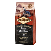 Carnilove Lamb and Wild Boar Dry Dog Food 1.5kg